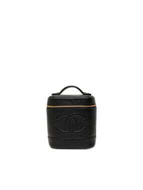 Chanel Cc Caviar Vanity Case Pre-Loved #335114C12B